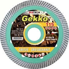 disc diamantat pentru gresie diatech gekko gk125 125x22.2x10