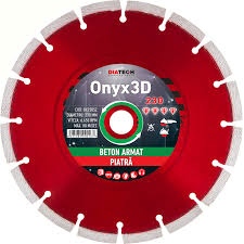 disc diamantat segmentat diatech onyx 3d ox230sz 230x22.2x10