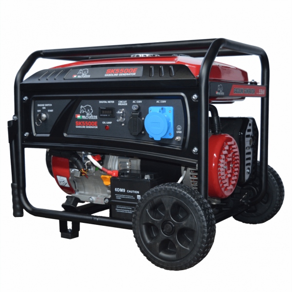 Generator curent SK5500E, Putere max. 5,5 kW, 230V, AVR, motor benzina