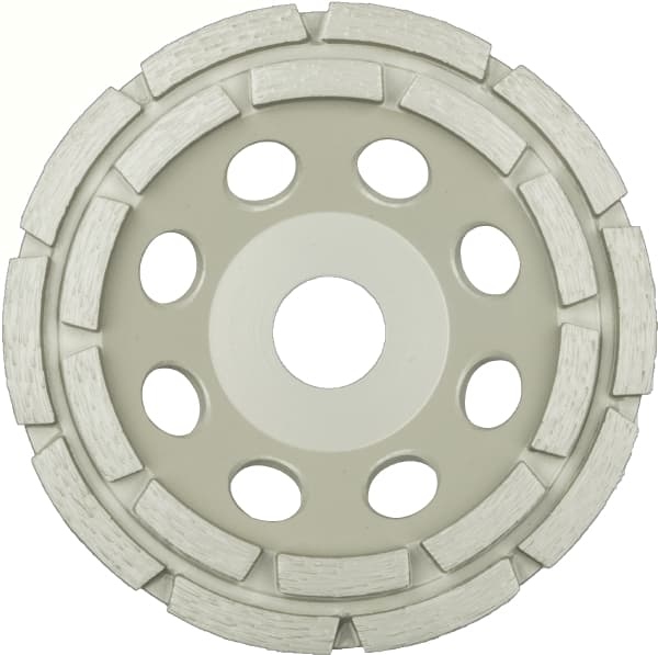 Disc diamantat oala slefuit beton125x7x22.23 mm, 18segmenti