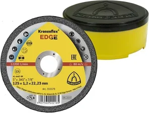 EDGE Disc debitare 125 x 1,2 x 22,23 mm Drept , Klingspor,