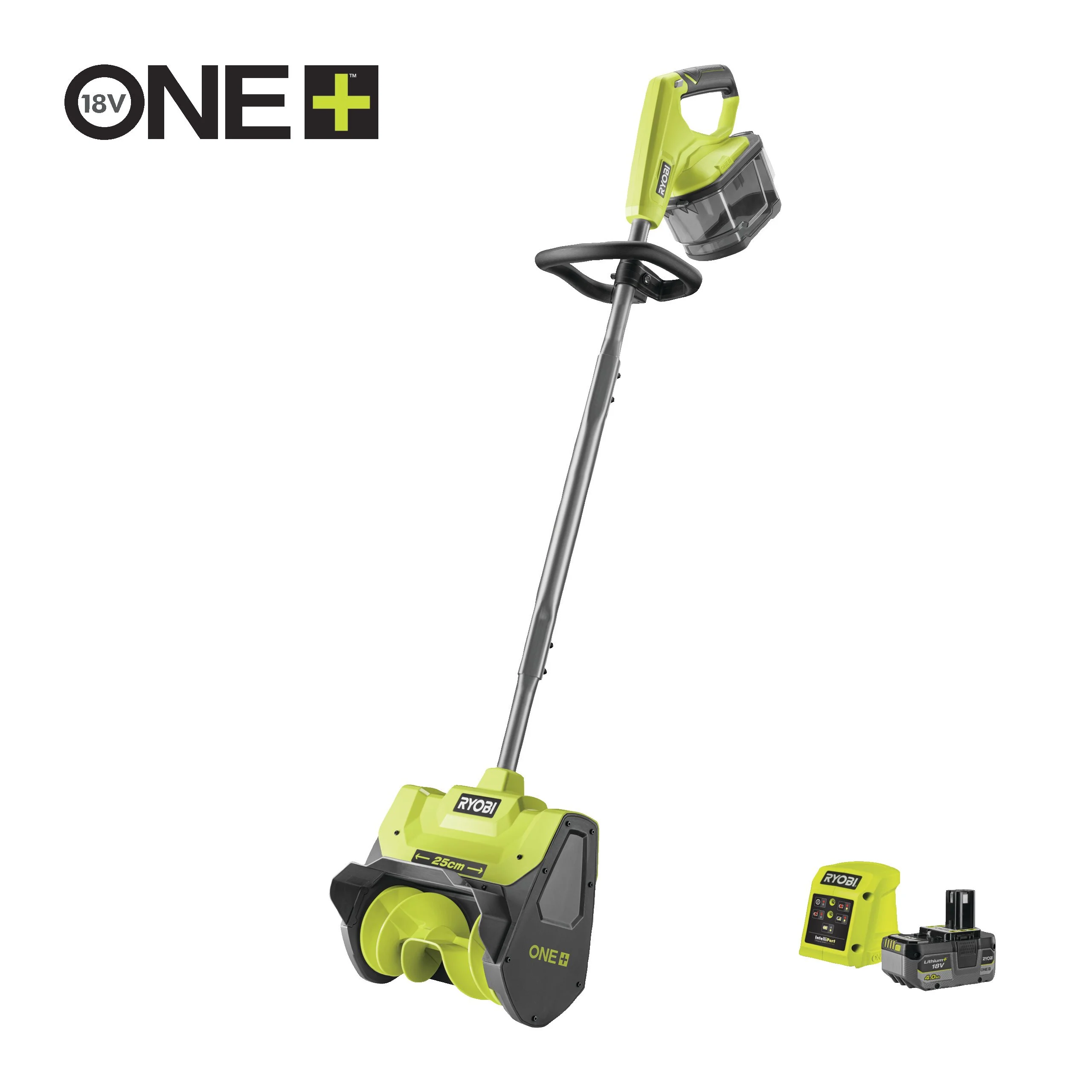 RY18ST25A-140 Lopată pentru zapadă 18V ONE+™, lățime 25cm (1 x 4,0 Ah)